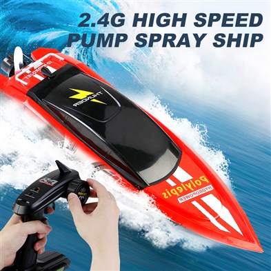 2.4G High Speed Pump Spray Boat