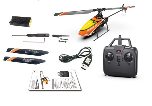 2.4Ghz 4 Channels single propeller RC helicopter Altitude Holding