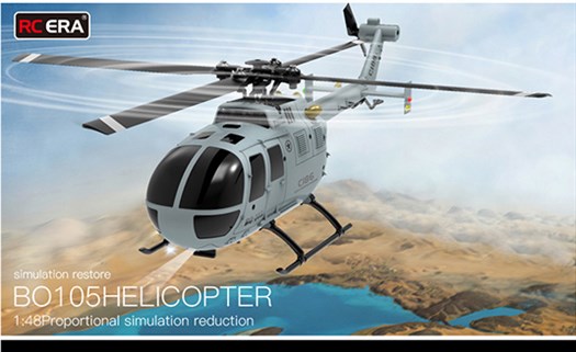2.4Ghz 4 Channels single propeller RC helicopter (Altitude Holding)